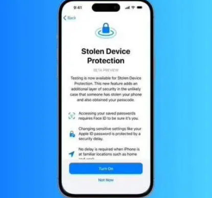 彰武苹果授权维修店分享被盗设备保护功能开启方法 